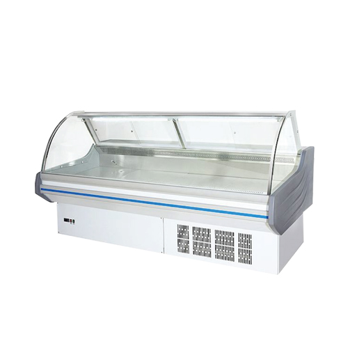 Refrigerated deli display counter