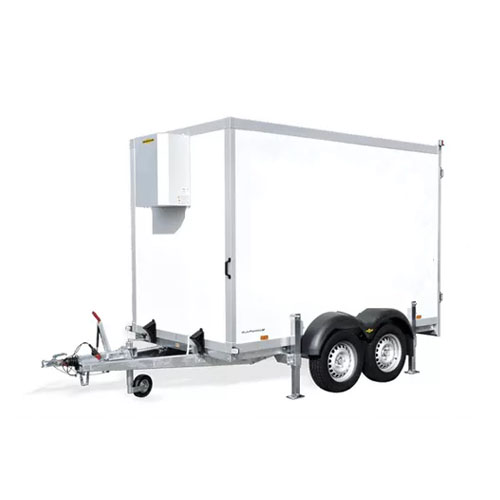 Mobile refrigerated trailer
